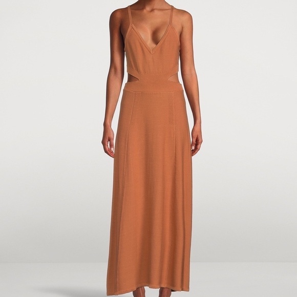 ba&sh Dresses & Skirts - NWT ba&sh Alula knit Cutout Maxi Dress